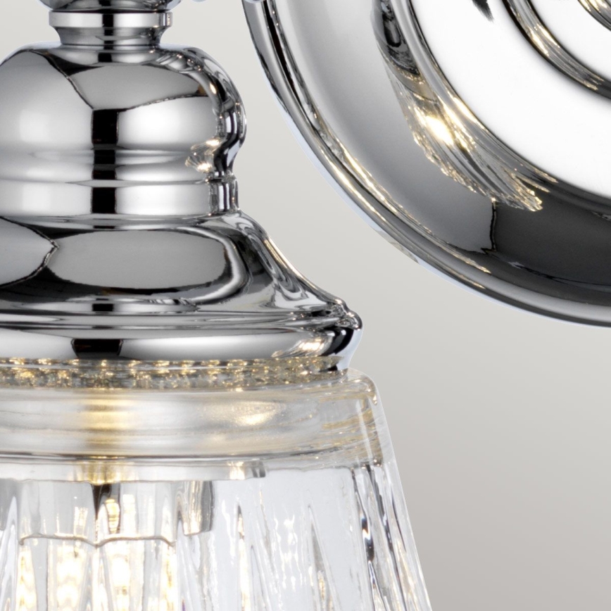 Quintiesse - LED vannas istabas sienas lampa KEYNES 2xG9/3W/230V IP44 spīdīgs hroms