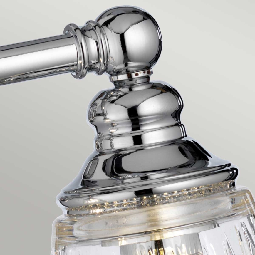 Quintiesse - LED vannas istabas sienas lampa KEYNES 2xG9/3W/230V IP44 spīdīgs hroms