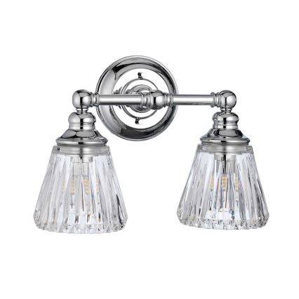 Quintiesse - LED vannas istabas sienas lampa KEYNES 2xG9/3W/230V IP44 spīdīgs hroms