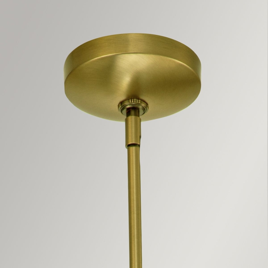 Quintiesse - lustra ar stieni KIMROSE 1xE27/60W/230V Ø 17,8 cm, zelta