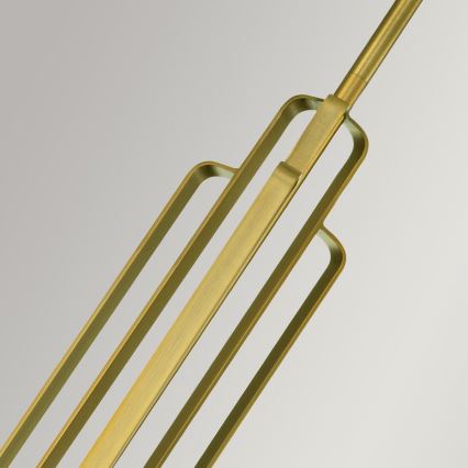 Quintiesse - lustra ar stieni KIMROSE 1xE27/60W/230V Ø 17,8 cm, zelta