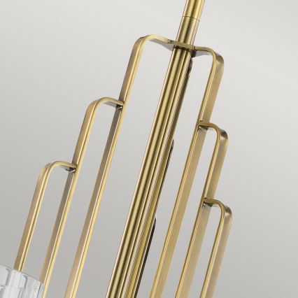 Quintiesse - lustra uz stieņa KIMROSE 6xE14/40W/230V Ø 68,6 cm zelta