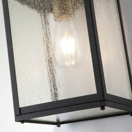 Quintiesse - Āra sienas lampa LAHDEN M 1xE27/60W/230V IP44 melna/zelta