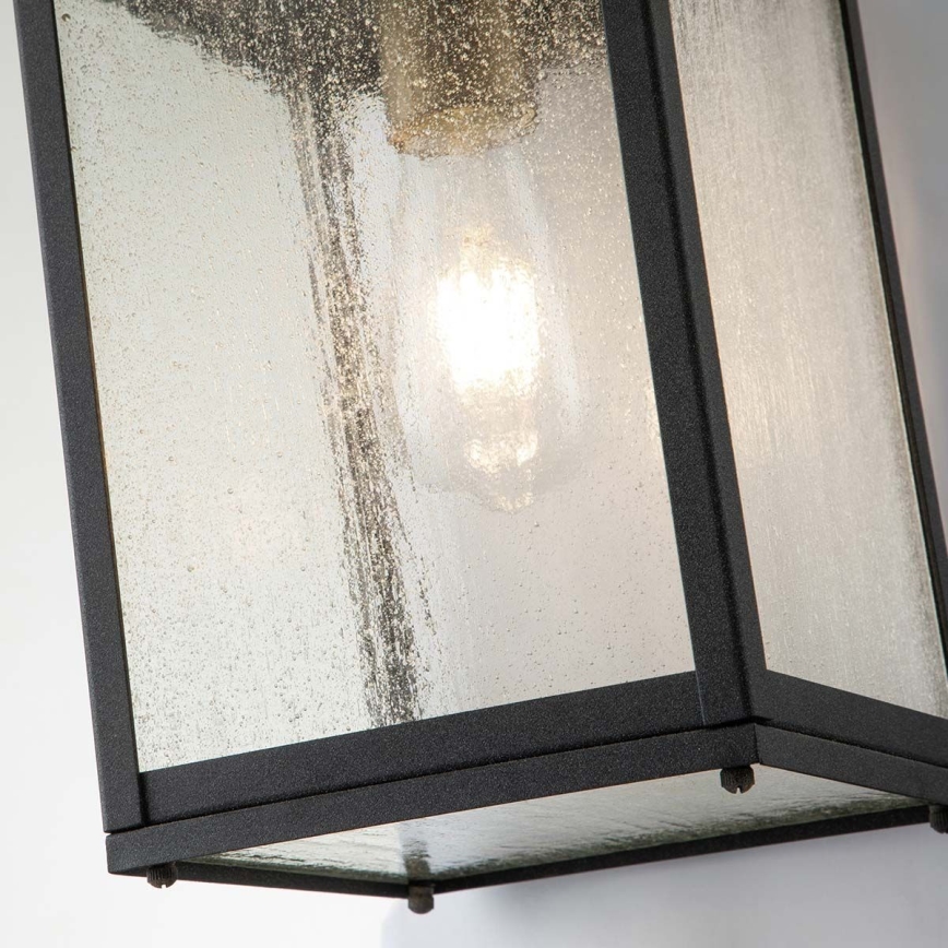 Quintiesse - Āra sienas lampa LAHDEN M 1xE27/60W/230V IP44 melna/zelta