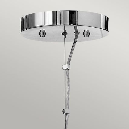 Quintiesse - LED lustra uz troses MONDO 3xG9/3W/230V Ø 45,7 cm spīdīgs hroma apdare