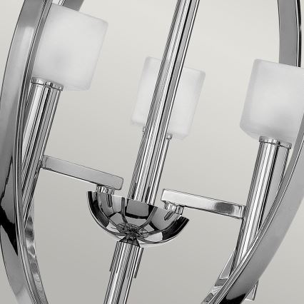 Quintiesse - LED lustra uz troses MONDO 3xG9/3W/230V Ø 45,7 cm spīdīgs hroma apdare