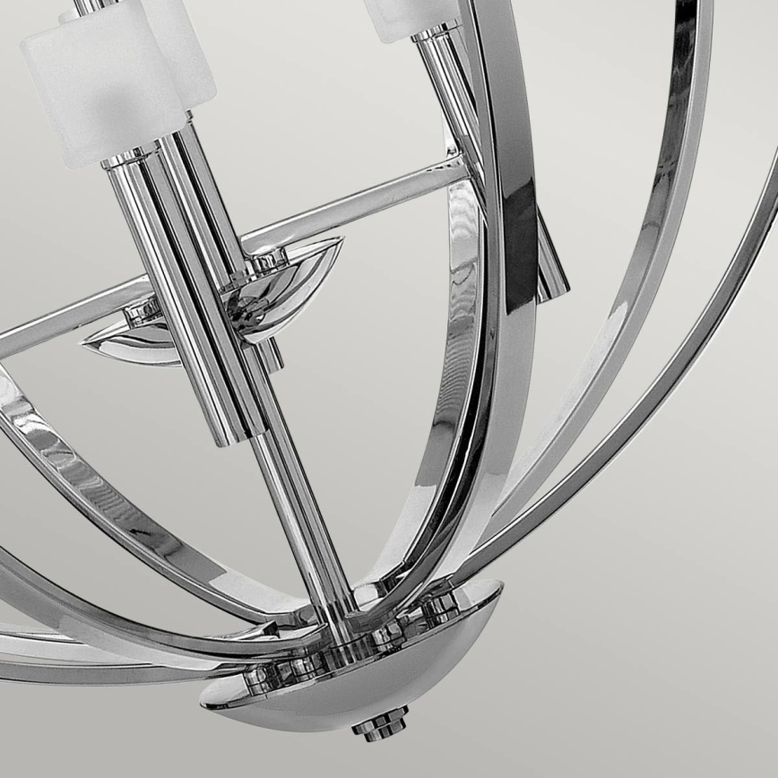 Quintiesse - LED lustra uz troses MONDO 8xG9/3W/230V diam. 71,3 cm spīdīgs hroms