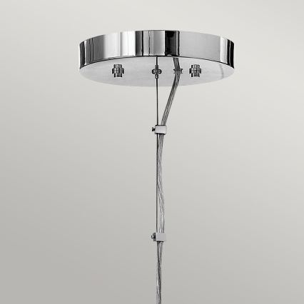 Quintiesse - LED lustra uz troses MONDO 8xG9/3W/230V diam. 71,3 cm spīdīgs hroms