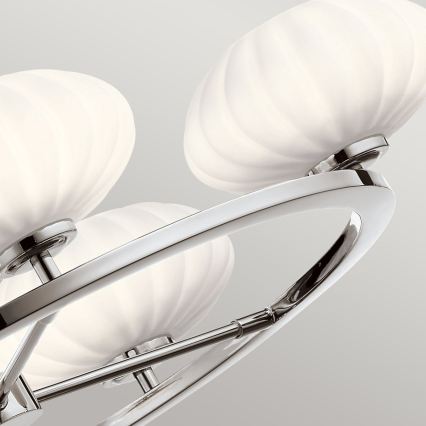 Quintiesse - LED vannas istabas lustra uz kāta PIM 5xG9/3W/230V Ø 71,1 cm IP44 spīdīgs hroms