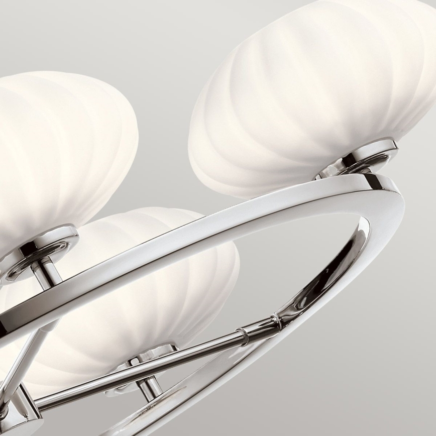 Quintiesse - LED vannas istabas lustra uz kāta PIM 5xG9/3W/230V Ø 71,1 cm IP44 spīdīgs hroms