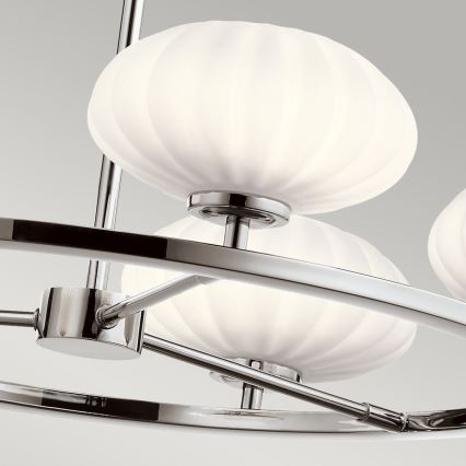Quintiesse - LED vannas istabas lustra uz kāta PIM 5xG9/3W/230V Ø 71,1 cm IP44 spīdīgs hroms