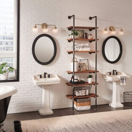 Quintiesse - POPPY zelta vannas istabas sienas gaismeklis 3xE27/60W/230V IP44