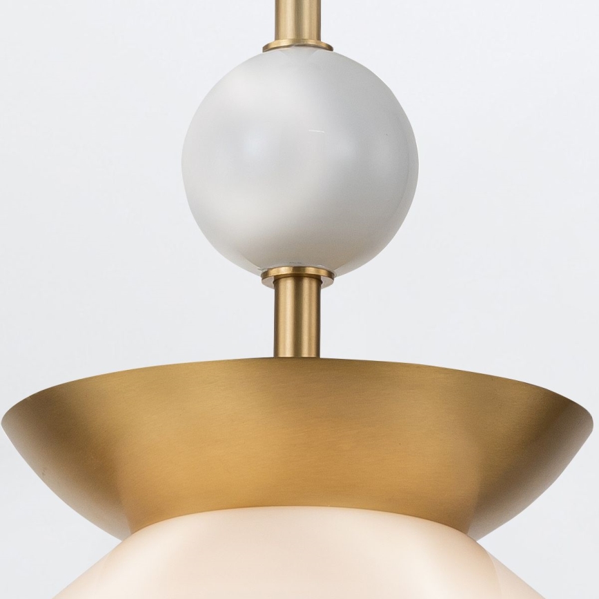 Quintiesse - Griestu lampa ar stieni SAUCER M 1xE27/40W/230V Ø 36,6 cm zelta