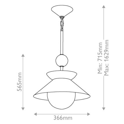 Quintiesse - Griestu lampa ar stieni SAUCER M 1xE27/40W/230V Ø 36,6 cm zelta