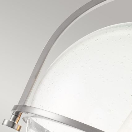 Quintiesse - Griestu lampa SOMERSET 1xE27/60W/230V Ø 28,2 cm matēts hroms