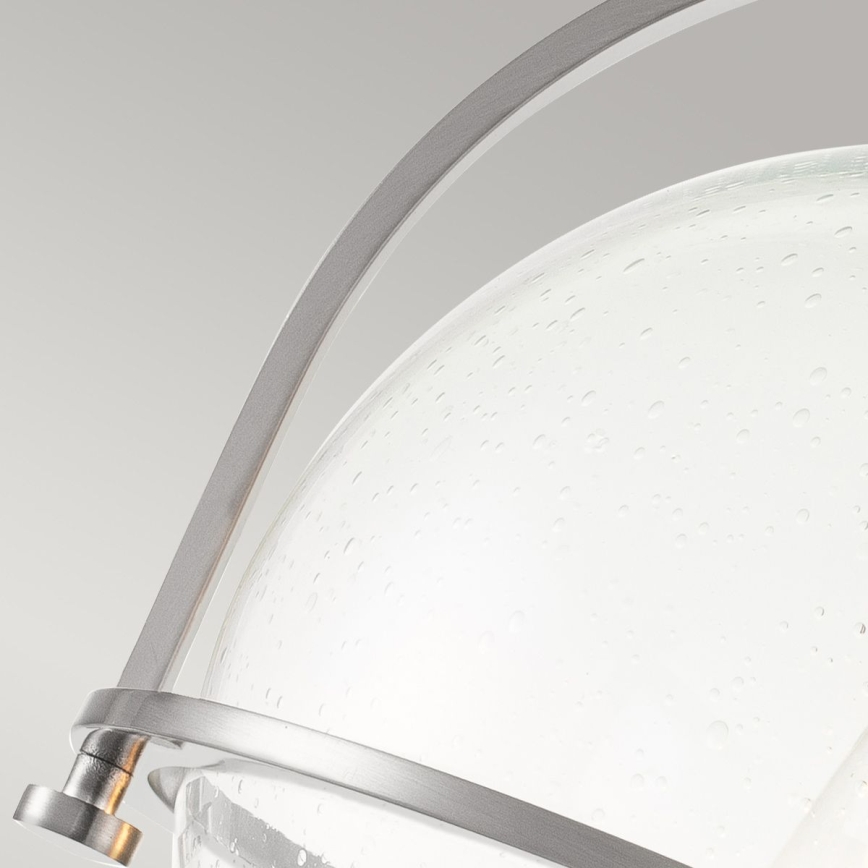 Quintiesse - Griestu lampa SOMERSET 1xE27/60W/230V Ø 28,2 cm matēts hroms