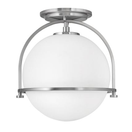 Quintiesse - Griestu lampa SOMERSET 1xE27/60W/230V Ø 28,2 cm matēts hroms
