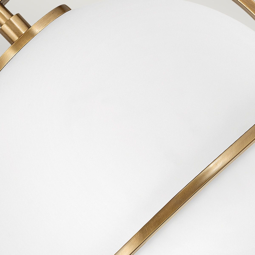 Quintiesse - Griestu lampa SOMERSET 1xE27/60W/230V Ø 28,2 cm zelta krāsā