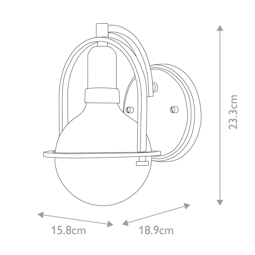 Quintiesse - Sienas lampa SOMERSET 1xE27/60W/230V zelta