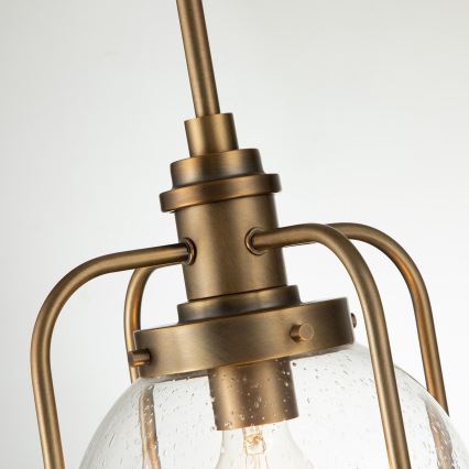 Quintiesse - Āra staba laterna TRIOCENT 1xE27/40W/230V Ø 24 cm IP44 bronzas krāsā