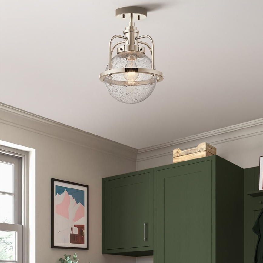 Quintiesse - āra lampa uz stieņa TRIOCENT 1xE27/40W/230V IP44 spīdīgs hroms