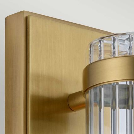 Quintiesse - LED vannasistabas sienas gaismeklis WELLINGTON 1xE27/7W/230V IP44 zelta