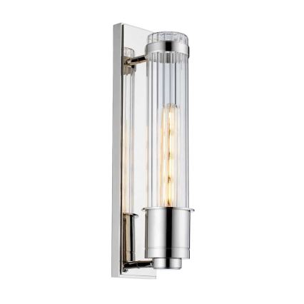Quintiesse - Vannas istabas sienas gaismeklis WELLINGTON 1xE27/60W/230V IP44 spīdīgs hroms