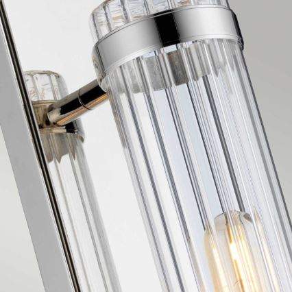 Quintiesse - Vannas istabas sienas gaismeklis WELLINGTON 1xE27/60W/230V IP44 spīdīgs hroms