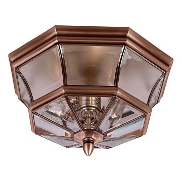 Quoizel - Āra griestu gaismeklis NEWBURY 3xE14/60W/230V IP44 vara krāsā