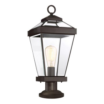 Quoizel - Āra lampa RAVINE 1xE27/60W/230V IP44 brūna