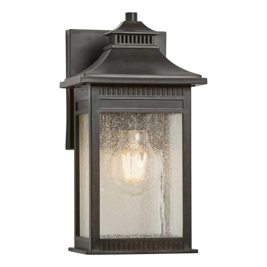 Quoizel - Āra sienas lampa LIVINGSTON 1xE27/60W/230V IP44