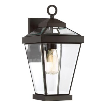 Quoizel - Āra sienas lampa RAVINE 1xE27/60W/230V IP44 brūna