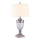 Quoizel - Galda lampa DENNISON 1xE27/60W/230V spīdīgi hromēts