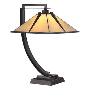 Quoizel - Galda lampa POMEROY 1xE27/60W/230V