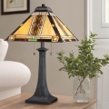 Quoizel - Galda lampa Tiffany NAVAJO 2xE27/60W/230V