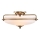 Quoizel - griestu lampa GRIFFIN 3xE27/60W/230V bronzas krāsā