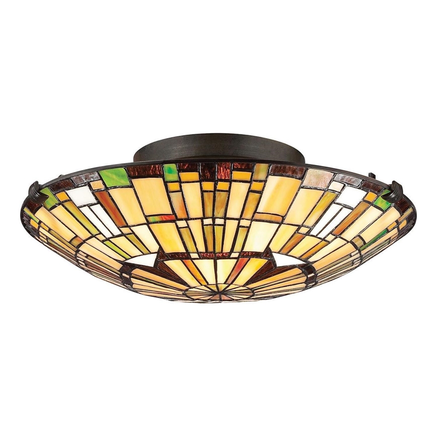 Quoizel - Griestu lampa REED 2xE27/60W/230V d. 42 cm
