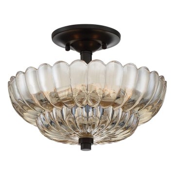 Quoizel - Griestu lampa WHITECAP 3xE14/40W/230V d. 29,7 cm