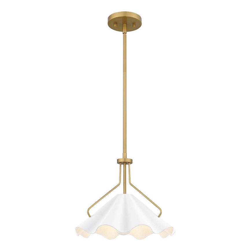 Quoizel - Lustra ar stieni MEJIA 1xE27/60W/230V d. 35,6 cm misiņš
