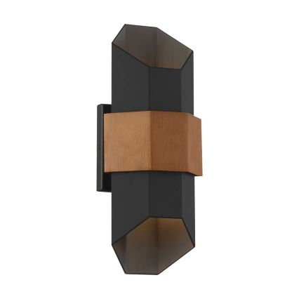 Quoizel - LED Āra sienas lampa CHASM 2xLED/5,5W/230V IP44
