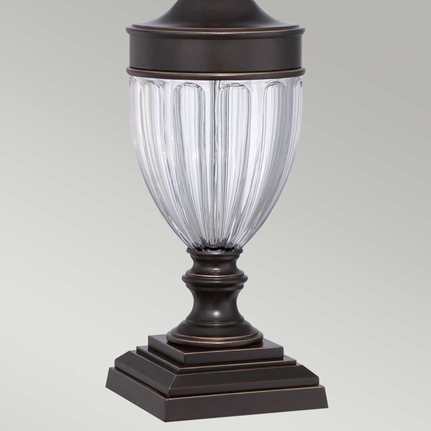 Quoizel - Galda lampa DENNISON 1xE27/60W/230V bronza