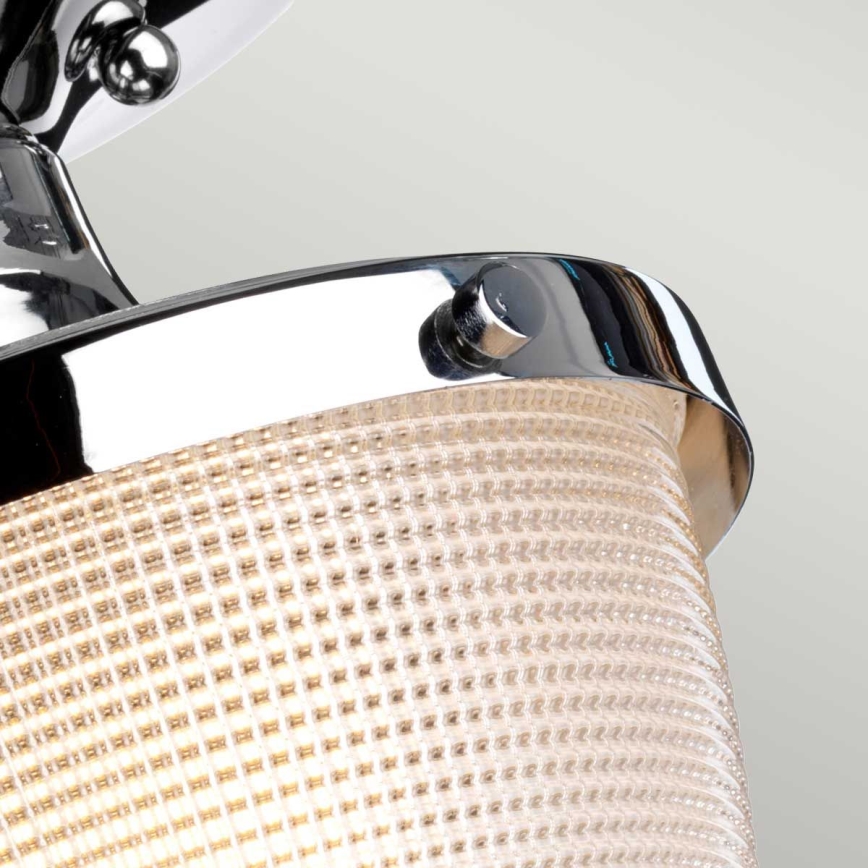 Quoizel - Vannas istabas griestu lampa DUBLIN 1xE27/40W/230V IP44 spīdīgi hromēts
