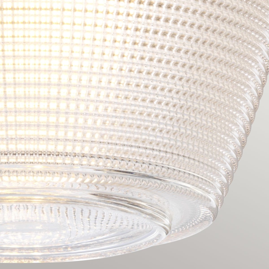 Quoizel - Vannas istabas griestu lampa DUBLIN 1xE27/40W/230V IP44 spīdīgi hromēts
