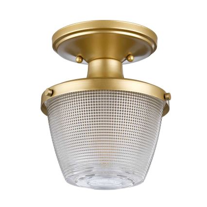 Quoizel - Vannas istabas griestu lampa DUBLIN 1xE27/40W/230V IP44 zelta