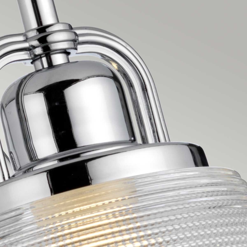 Quoizel - LED Vannas istabas sienas lampa DUBLIN 1xG9/3W/230V IP44 spīdīgi hromēts