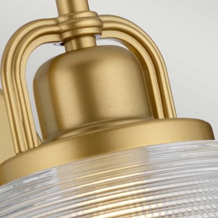 Quoizel - LED Vannas istabas sienas lampa DUBLIN 1xG9/3W/230V IP44 zelta