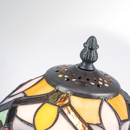 Quoizel - Tiffany galda lampa LARISSA 1xE14/40W/230V, Ø 20 cm