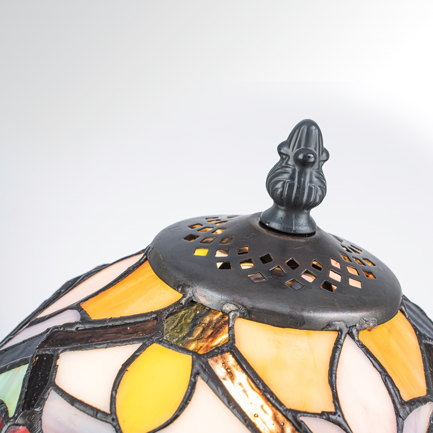 Quoizel - Tiffany galda lampa LARISSA 1xE14/40W/230V, Ø 20 cm