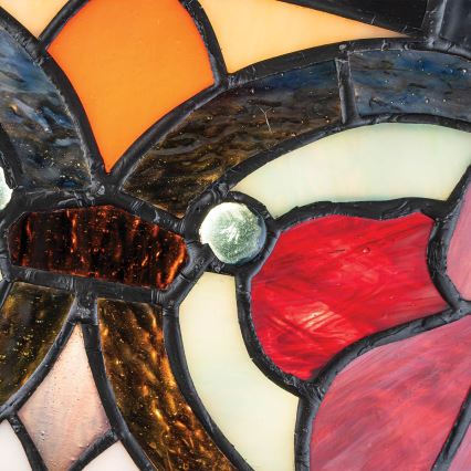 Quoizel - Sienas gaismeklis Tiffany LARISSA 2xE14/40W/230V