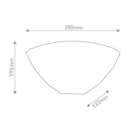 Quoizel - Sienas gaismeklis Tiffany LARISSA 2xE14/40W/230V